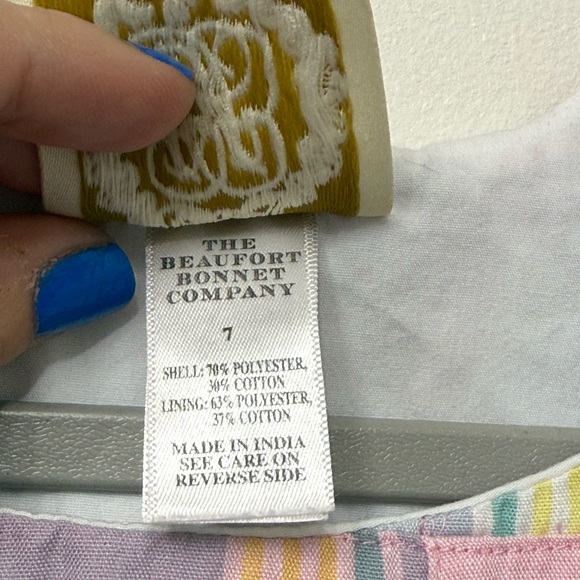 The Beaufort Bonnet Company Pastel Patchwork Dress - Picture 5 of 5